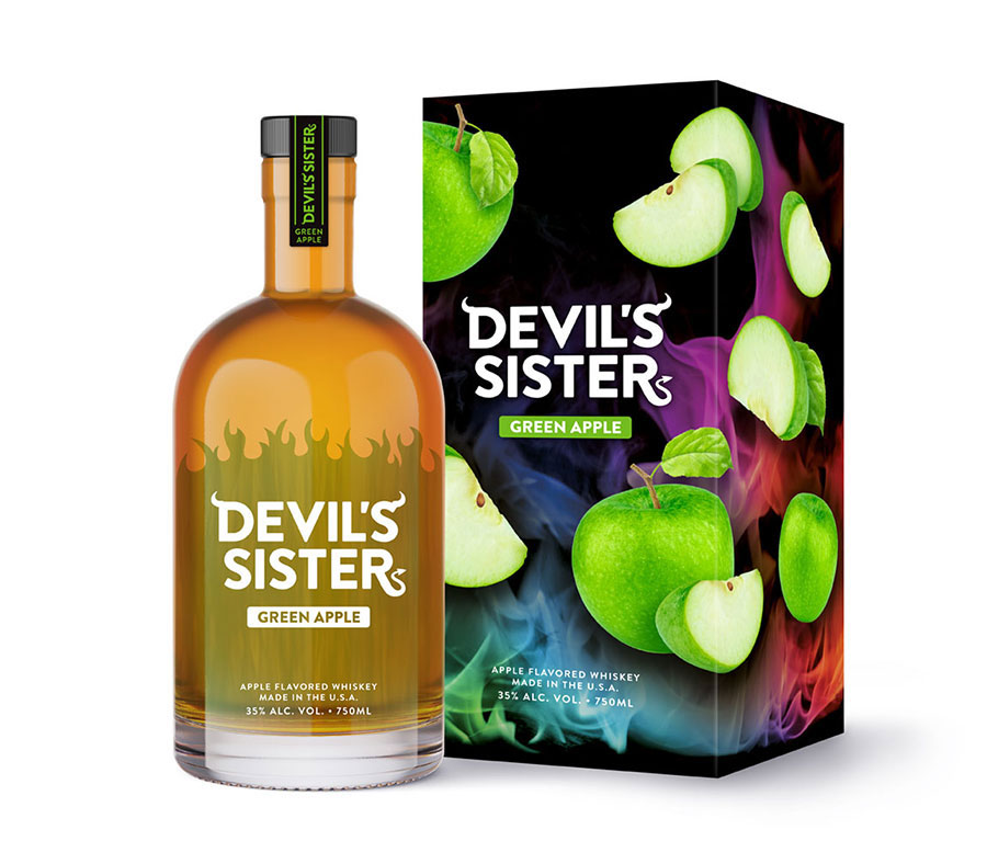 Devil’s Sister Green Apple Whiskey