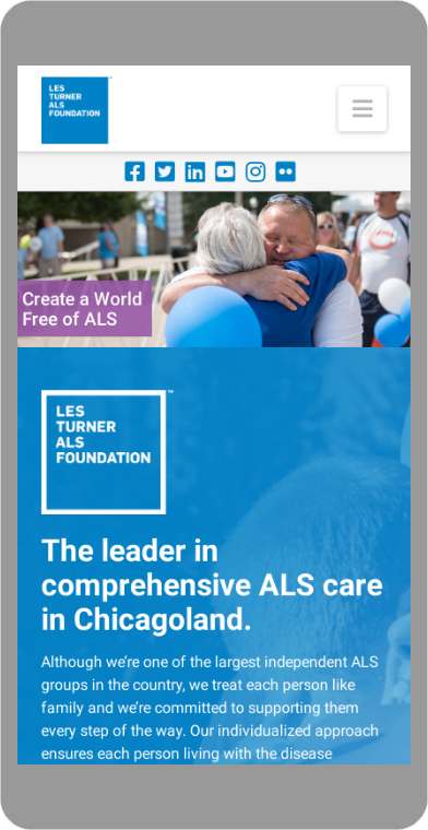 Les Turner ALS Foundation Website