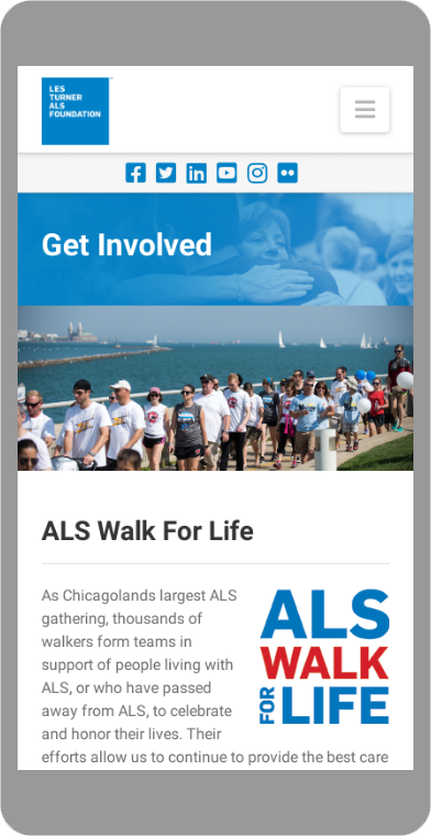 Les Turner ALS Foundation Website